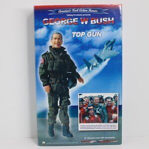 George W Bush America's Real Action Hero 12" Tall With Accessories New In Box